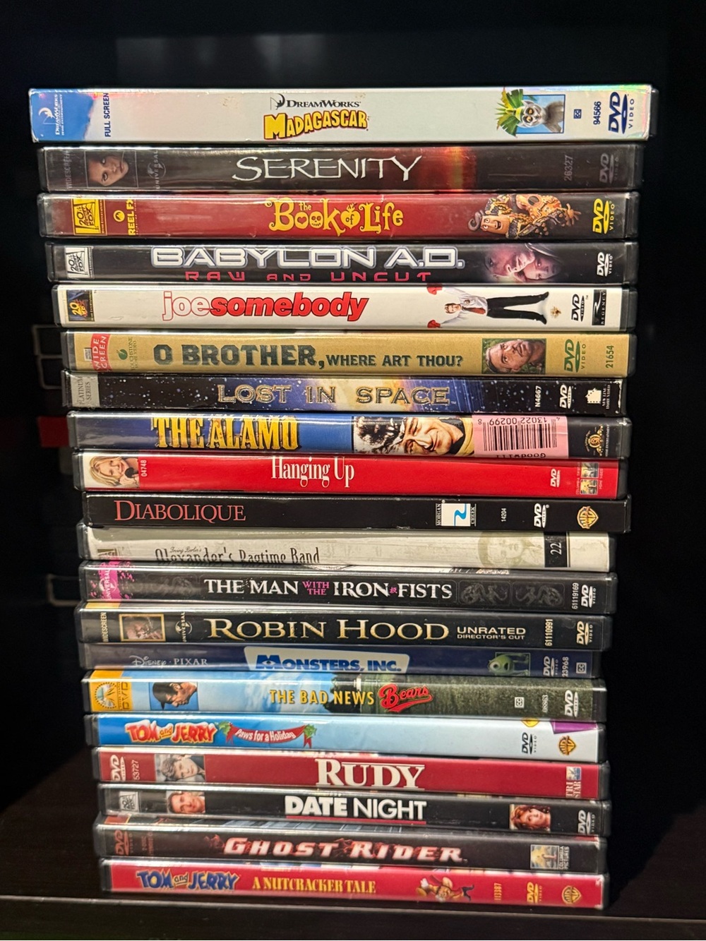 Stack of Assorted DVD’s
